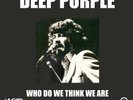DEEP PURPLE WHO DO WE THINK WE mexico press UNIQUE ART MEXICAN NICE COVER PROMO