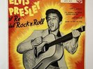 ELVIS PRESLEY “IL RE DEL ROCK ROLL“  RARE  ORIGINAL ITALY EP BLUE LABEL