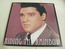 Elvis Presley LP by Rockwell Riding the Rainbow Blue Vinyl Ltd edition excellent