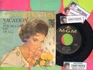 Francis, Connie - V-A-C-A-T-I-O-N MGM 13087 PS Vinyl 45 rpm Record