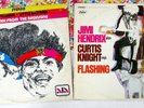 2x JIMI HENDRIX LP's: With LITTLE RICHARD-Friends & CURTIS KNIGHT-flashing a2393