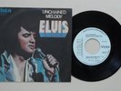 Elvis Presley Unchained Melody Rare Italian White Label Promo PB 1212 Italy