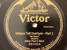 Arthur Pryor’s Band – 78 rpm Victor 35120/21: ROSSINI William Tell Overture; E