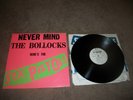 SEX PISTOLS never mind the bollocks RARE LP '77  sub mission sticker bsk3147 VG+