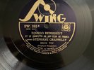 GYPSY JAZZ GUITAR SHELLAC 78 10 DJANGO REINHARDT GRAPPELLY HOT CLUB SWING SW 283