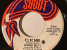 NORTHERN SOUL Freddie Scott I'LL BE GONE Shout 45 rare KILLER mod club dancer