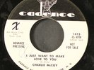 CHARLIE MCCOY: rooster blues / i just want to make love to you CADENCE 7