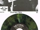 THE DAMNED - NEW ROSE DEEP GREEN STREAKY VINYL VINYL REPRO FRENCH 7