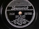 Teddy Wilson w/ Billie Holiday BRUNSWICK 7762 E 