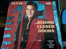 Elvis Presley. Behind Closed Doors.4 Record Box Rare to find. Audifon Label.