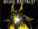 Original BATHORY s/t Yellow Goat LP  1984 with insert slayer venom