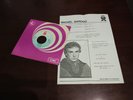 MICHEL SARDOU *LES DEUX ECOLES* 7'' 1984 PROMO PORTUGAIS AVEC DOSSER PRESSE EXC