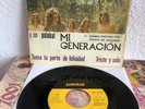 MI GENERACION - TOMA TU PARTE DE FELICIDAD / TRISTE Y SOLO DISCO DE VINILO
