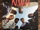 N.W.A. - Straight Outta Compton NWA Bonus Tracks Reissue VG+ Vinyl 2LPs Gatefold