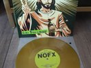 nofx never trust a hippy vinyl GOLD VINYL band press record