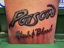 POISON Flesh and Blood Vinyl Record Lp Capitol C1-91813 Sterling Ultrasonic