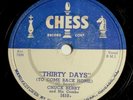 Chuck Berry - Thirty Days / Together - Chess 1610, Rock & Roll 78, 1955