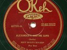 HEAR- Rare Pre-War Jazz 78 - Miff Mole's Molers - Alexander's Ragtime Band- OKeh