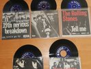 THE ROLLING STONES 7'' x 5, Satisfaction, Heart of stone, Tell me +2, all DK, PS