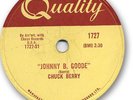Rare 1958 CHUCK BERRY Rock’n Roll 78 RPM Record. Johnny B. Goode