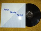 ROCK MEETS METAL 1987 UK VINYL LP RECORD NWOBHM ROCK METAL