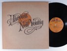 NEIL YOUNG Harvest REPRISE LP VG++ blotter gatefold w/lyric poster q