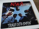 NWA Straight Outta Compton N.W.A. 1988 Vinyl lp record 1st Press DR. DRE Cube