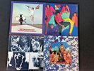 4 Rolling Stones LP's- Emotional Rescue, Dirty Work, Get Yer Ya-Ya's, Satanic