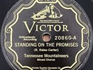 TENNESSEE MOUNTAINEERS Standing On The Promises VICTOR PRE WAR COUNTRY 78 E-