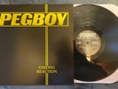 Pegboy - Strong Reaction - Black Vinyl Record LP Quarterstick Records