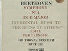 HMV ASD 287 Beethoven, Symphony No. 2 (Beecham/ RPO) LP