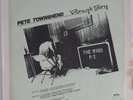 PETE TOWNSHEND LP ROUGH BOY MUSIC OF DISTINCTION LIVE ROUNDHOUSE 4/14/1974 1982