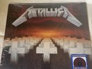 Metallica Master of Puppets Vinyl LP Walmart Exclusive Battery Brick Red SEALED