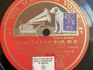 HMV 5x12” 78 RPM Cortot Thibaud Casals Beethoven 7452-6 E arch duke trio