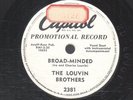 52g5.  Louvin Brothers - Broad Minded & What You're Talking About - Capitol 2381