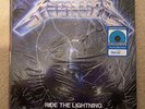 Metallica Ride The Lightning Electric Blue Vinyl LP Walmart Exclusive NEW SEALED
