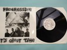 PROGRESSION IT'S ABOUT TIME UK PRIVATE PRESS VINYL LP ROOTS REGGAE
