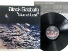 BLACK SABBATH LIVE AT LAST NEMS SP25 5009 JAPAN VINYL LP