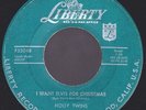 HOLLY TWINS I Want Elvis For Christmas / The Tender Age 45   SirH70