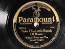 Wilmer Watts & The Lonely Eagles PARAMOUNT 3299 V+ RARE  COUNTRY HILLBILLY 78