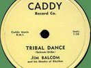 JIM BALCOM & SHADES OF RHYTHM Tribal Dance / Balcom's Blues 78rpm Caddy 1957