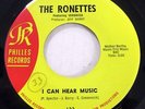 RONETTES 45 I Can Hear Music / When I Saw You VG+ on Phillies girl group  mc449