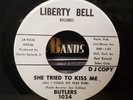 Butlers - She Tried To Kiss Me - Liberty Bell 45 VG/VG+ NORTHERN SOUL PROMO