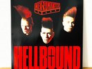 Nekromantix / Hellbound 1990 Netherlands Gatefold LP Psychobilly Tombstone
