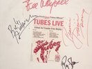 The Tubes Promo album. Signed by FEE, RICK, ROGER and PRAIRIE.