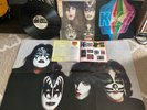 kiss dynasty lp first pressing complete with poster, merch form