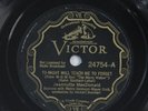Jeannette Macdonald 78 rpm To Night Will Teach Me To Forget & Try to Forget