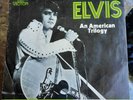 ELVIS PRESLEY Picture Sleeve 45 RPM Record. An American Trilogy. Orange Label