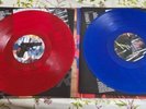 THUNDER Behind Closed Doors V. RARE Ltd Double LP Album RED/BLUE VINYL -Numbered