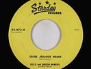 C&W Bluegrass 45 - Billie & Gordon Hamrick - Cruel Jealous Heart - Starday - mp3